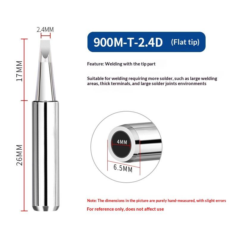 Diy Electronics Tools - 5Pcs/10Pcs 900M-T Soldering Iron Tips Set