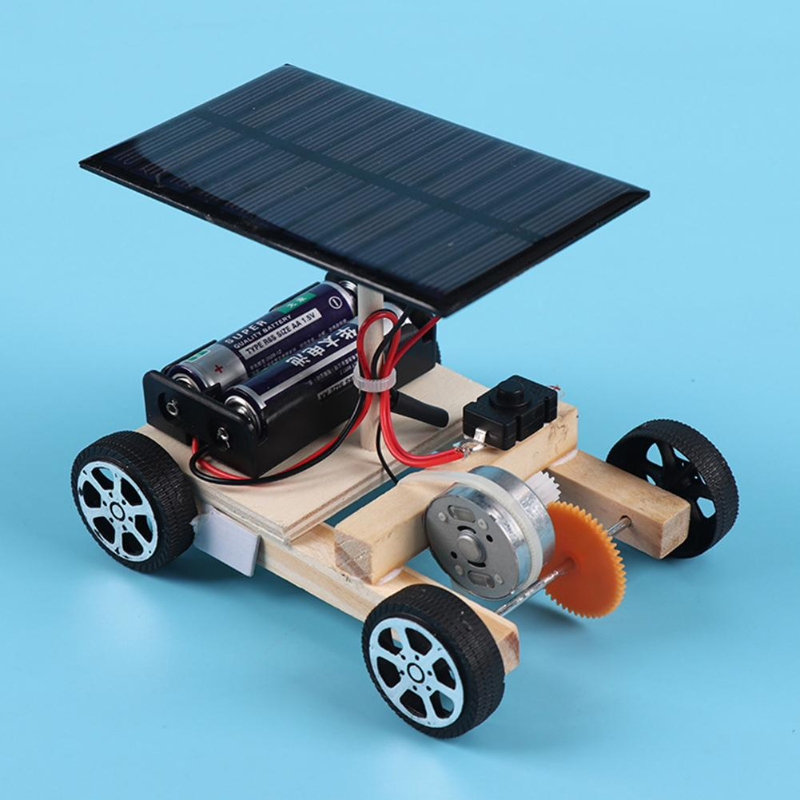 Learn Diy Electronics - Assemble Solar Car Creative Inventions Motor
