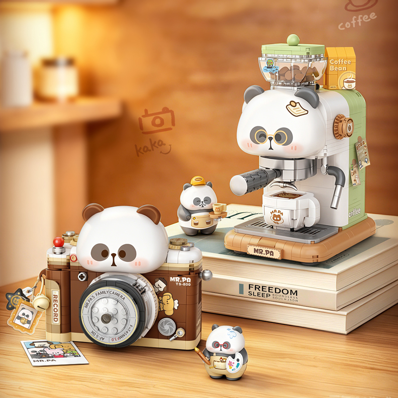 Diy Electronics Button - LOZ Retro Home Appliance Toys Series: