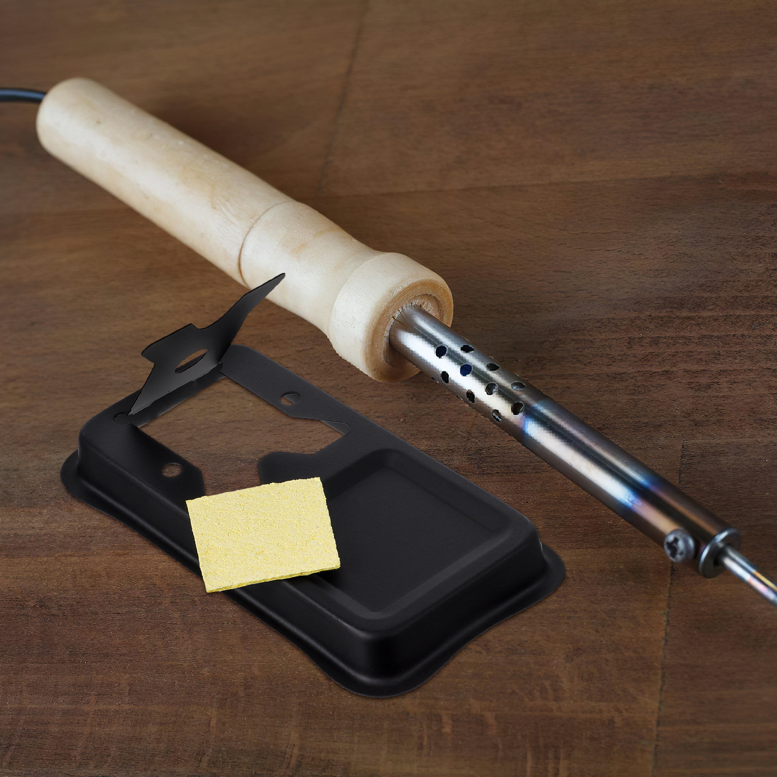 Diy Electronics Workshop - Metal Soldering Iron Holder Heat-Resistant with