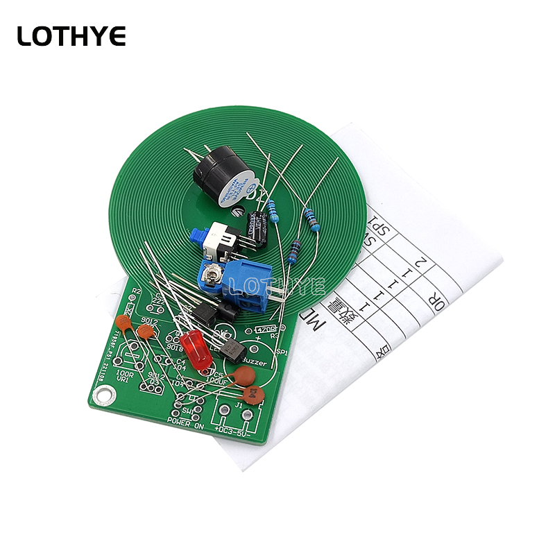 Learn Diy Electronics - DC 3V-5V Metal Detector Kit DIY