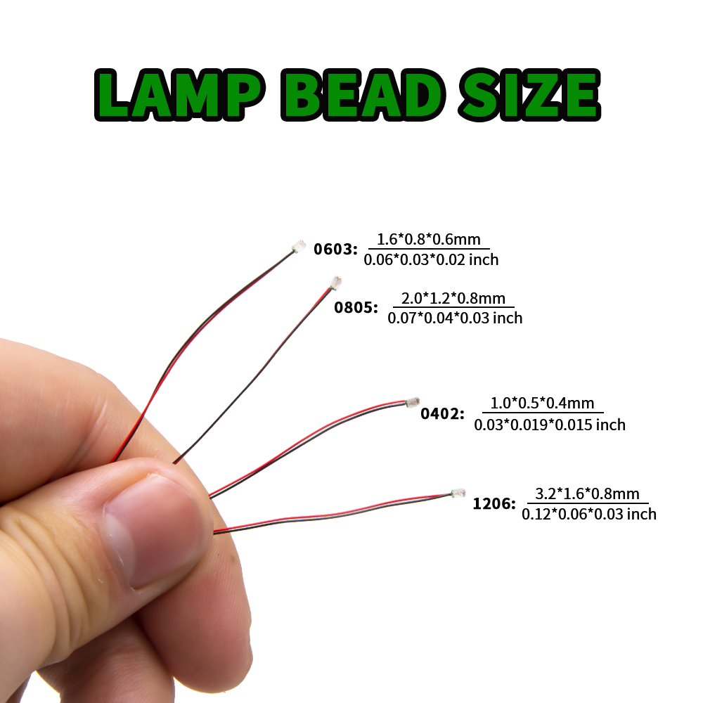 Diy Electronics For Kids - 10pcs/Set Micro LED Lamp Chips 3V