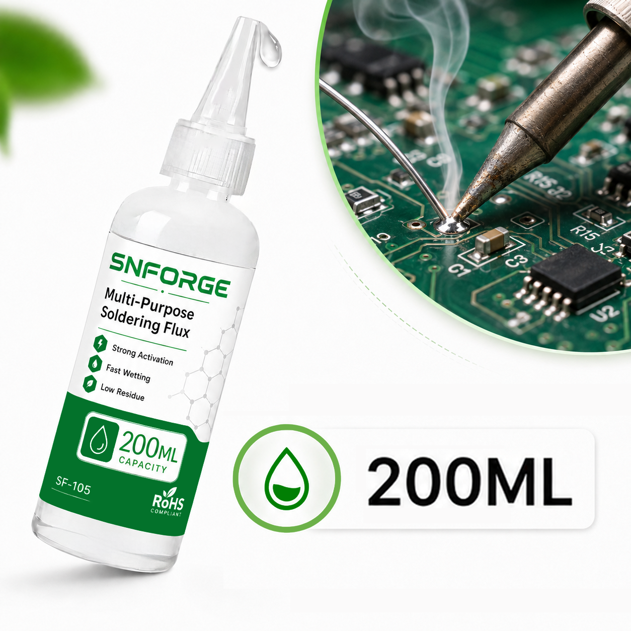 Diy Electronics Workshop - Liquid flux Multi-Purpose Soldering Strong Activation