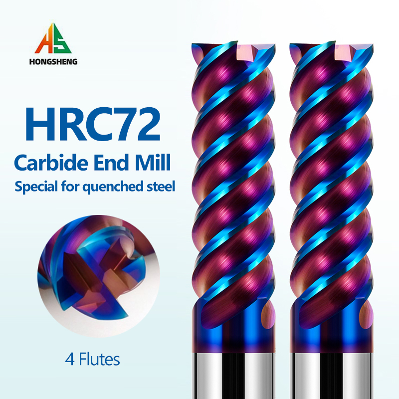 Diy Cnc Router Electronics - HRC72 CNC Carbide End Mill Tungsten