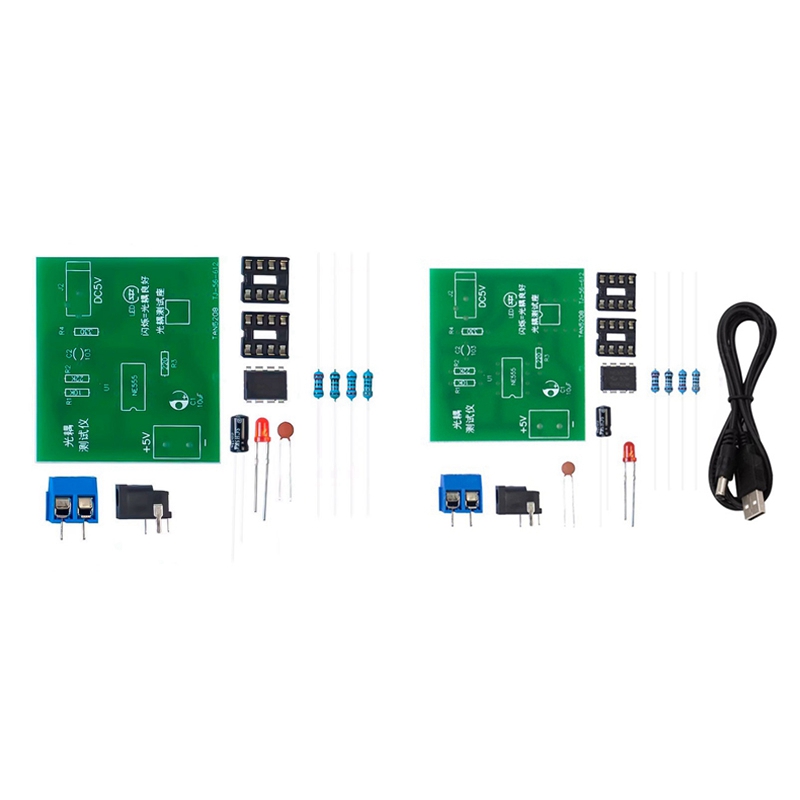 Diy Electronics Workbench - Optocoupler Tester Kit 555 Application Circuit