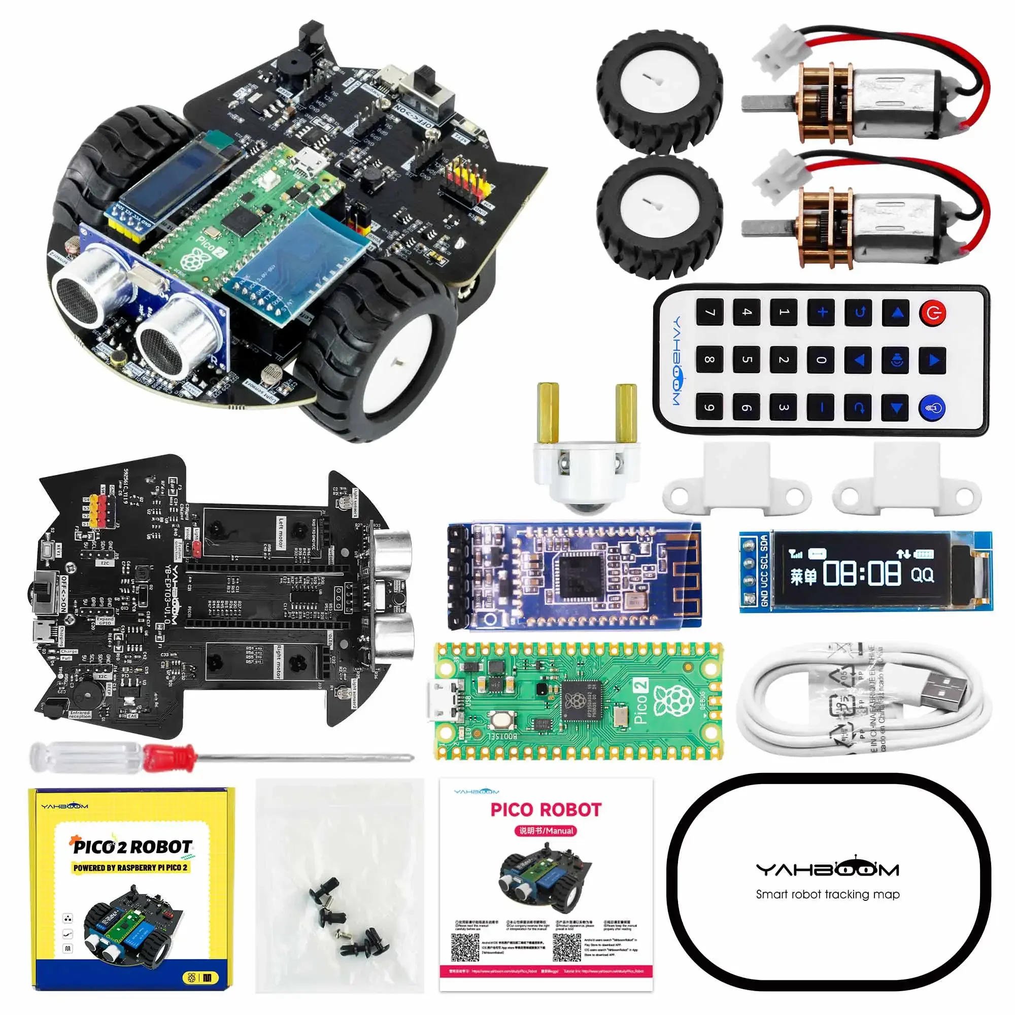 Yahboom Raspberry Pi Pico 2 Ro - Diy In Electronics recensione e prezzo
