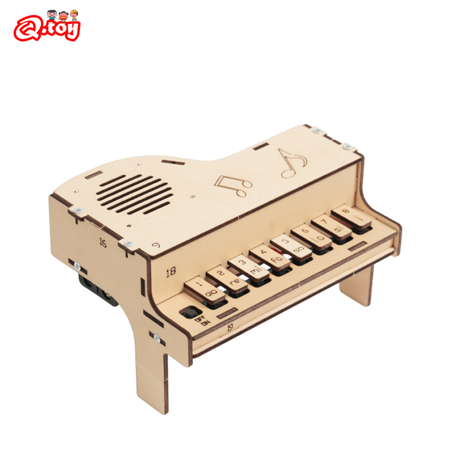 DIY Wooden Electronic Piano Mo - Diy Electronics Toys recensione e prezzo
