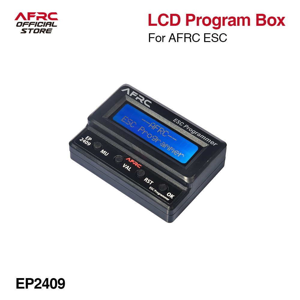 AFRC EP2409 LCD ESC programmer - Diy In Electronics recensione e prezzo