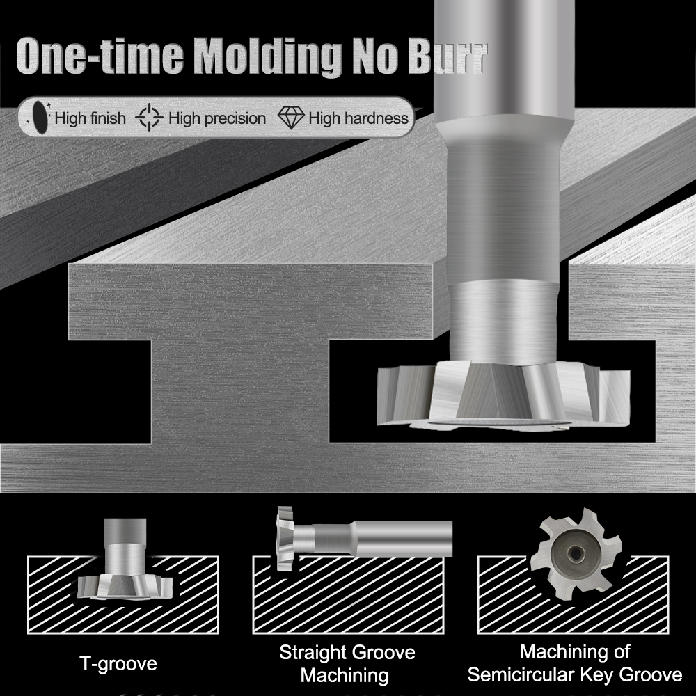 T Slot Milling Cutter 8-20mm H - Diy Cnc Router Electronics recensione e prezzo