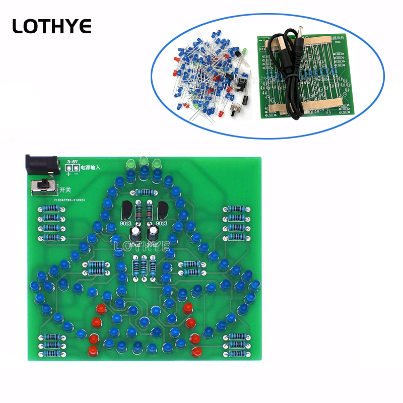 DC 3-5V LED Light Swing Wind C - Diy Analog Electronics recensione e prezzo