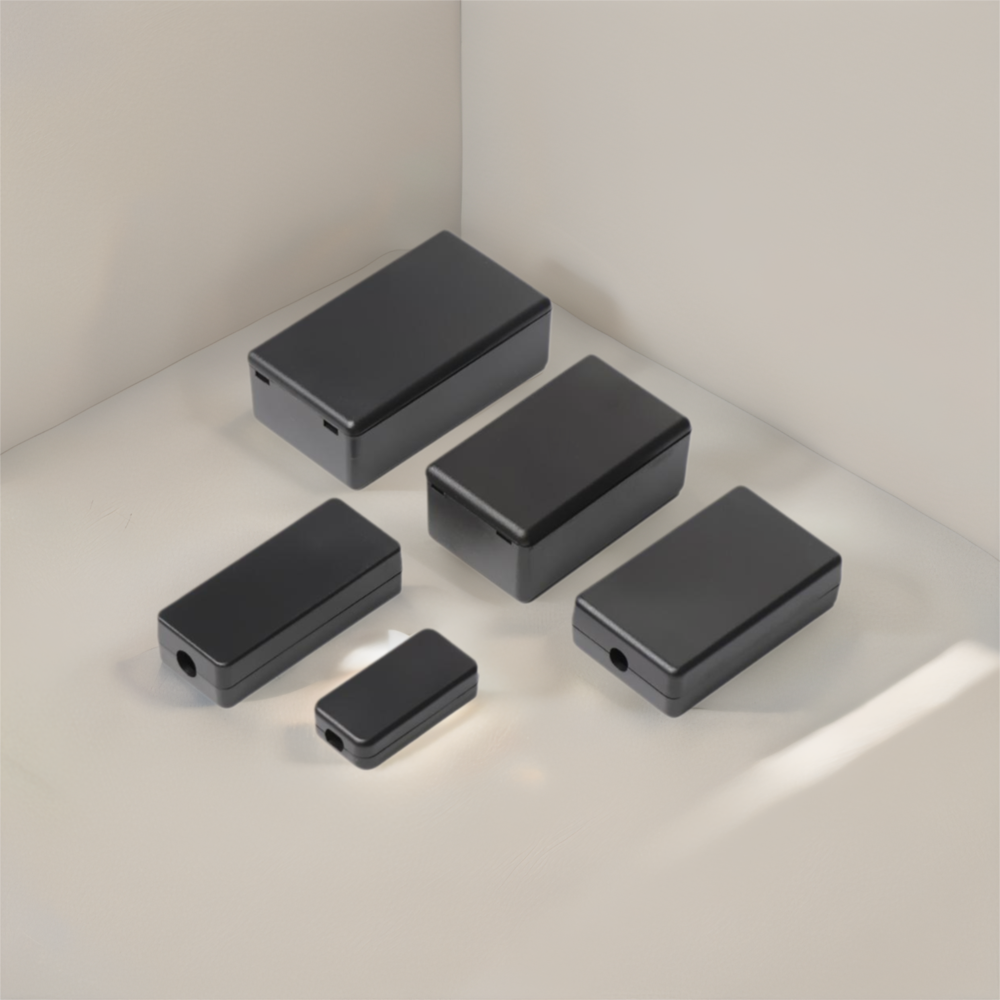 Durable 1/2 Pcs Black ABS Plas - Diy Waterproof Electronics recensione e prezzo
