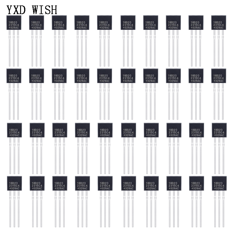 100pcs DS18B20 TO-92 Temperatu - Diy Analog Electronics recensione e prezzo