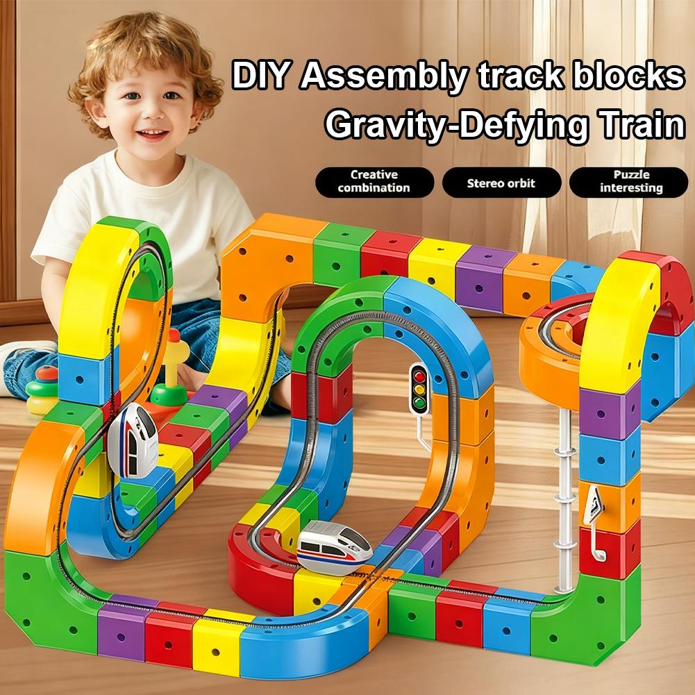 DIY Assembly Magic Track Train - Diy Electronics Toys recensione e prezzo