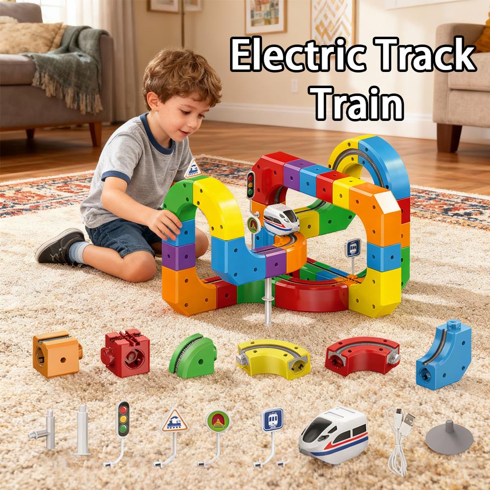DIY Assembly Magic Track Train - Diy Electronics Toys recensione e prezzo