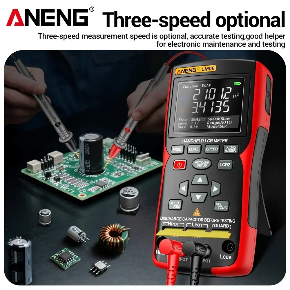 LM06 LCR Bridge Meter Electron - Diy Electronics Workshop recensione e prezzo