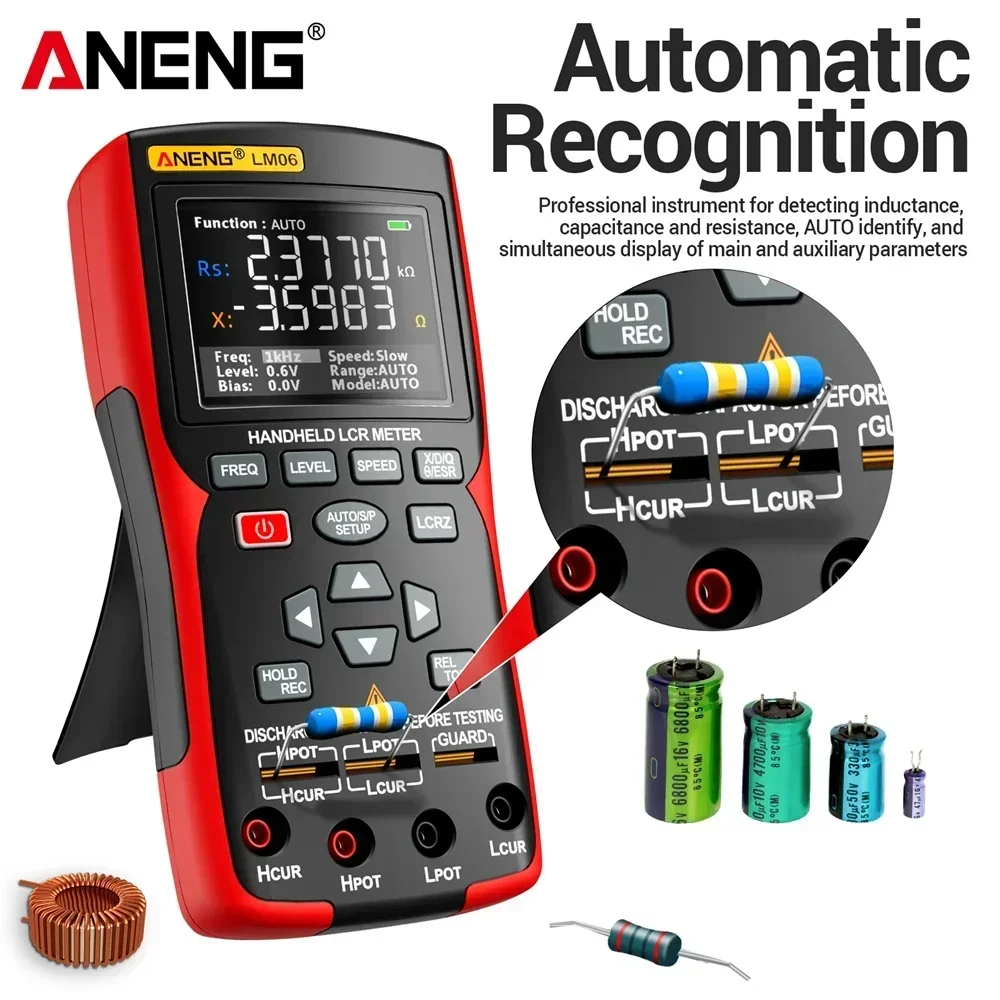 LM06 LCR Bridge Meter Electron - Diy Electronics Workshop recensione e prezzo