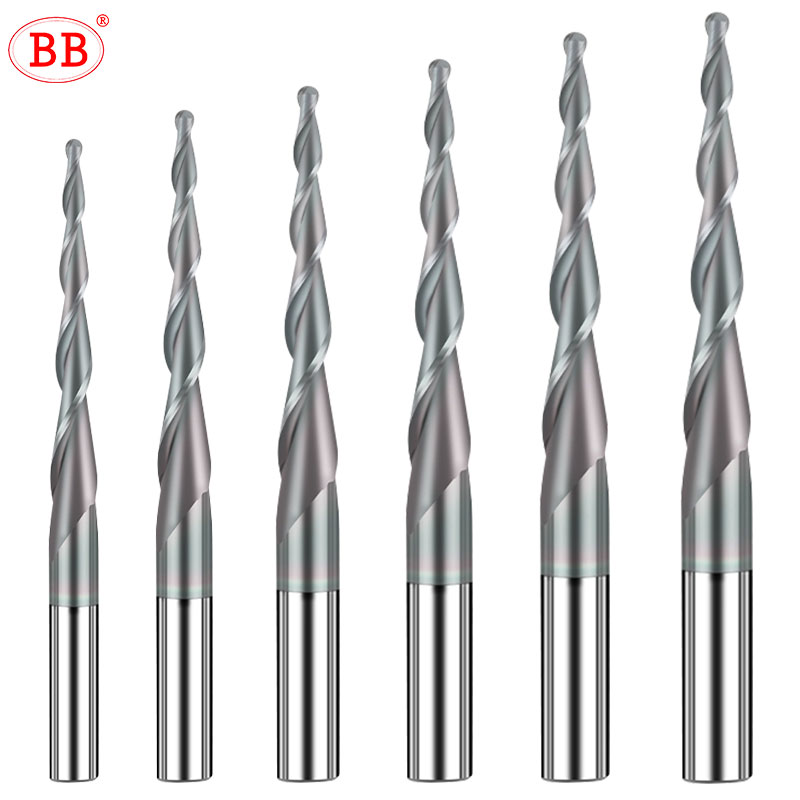 BB Taper Ball Nose End Mill So - Diy Cnc Router Electronics recensione e prezzo