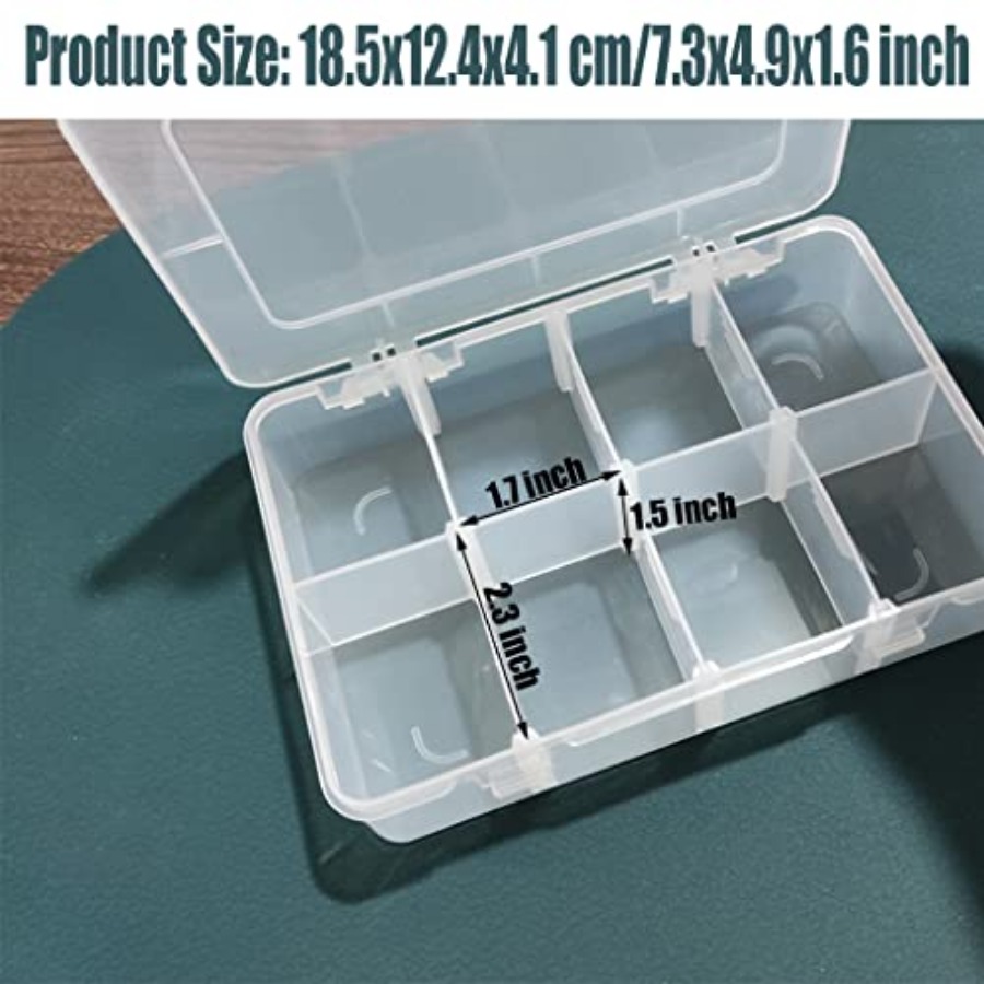 Clear Organizer Box Plastic St - Diy Electronics Art recensione e prezzo