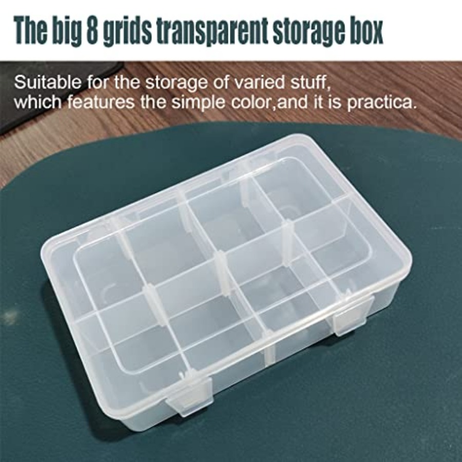 Clear Organizer Box Plastic St - Diy Electronics Art recensione e prezzo