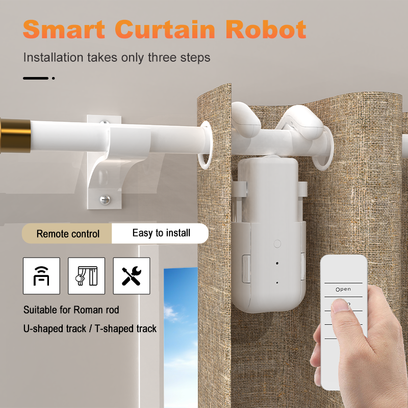 Smart Curtain Motor with Remot - Diy Electronics Button recensione e prezzo