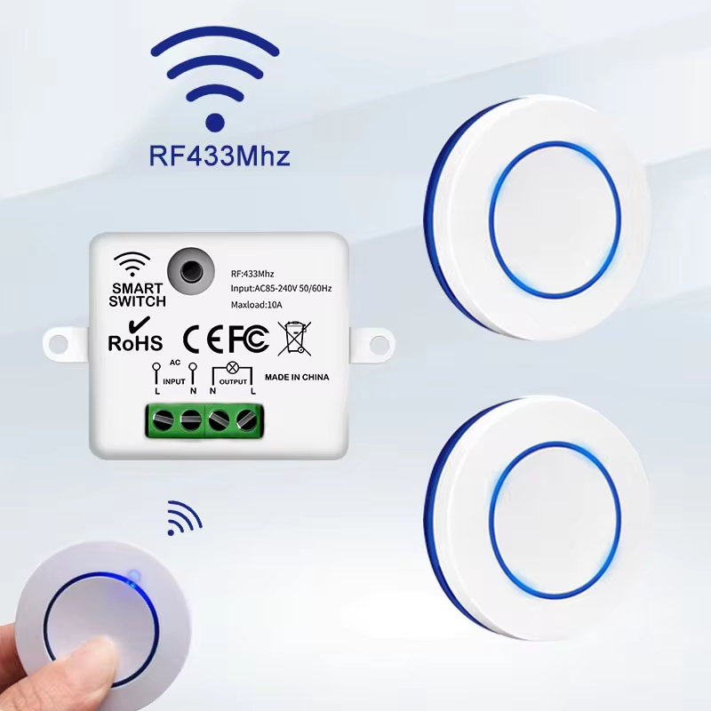RF 433MHz Wireless Remote Cont - Diy Electronics Button recensione e prezzo