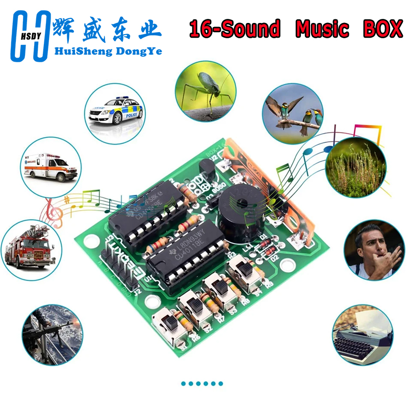 16 Music Sound Box BOX-16 Boar - Diy Electronics For Kids recensione e prezzo