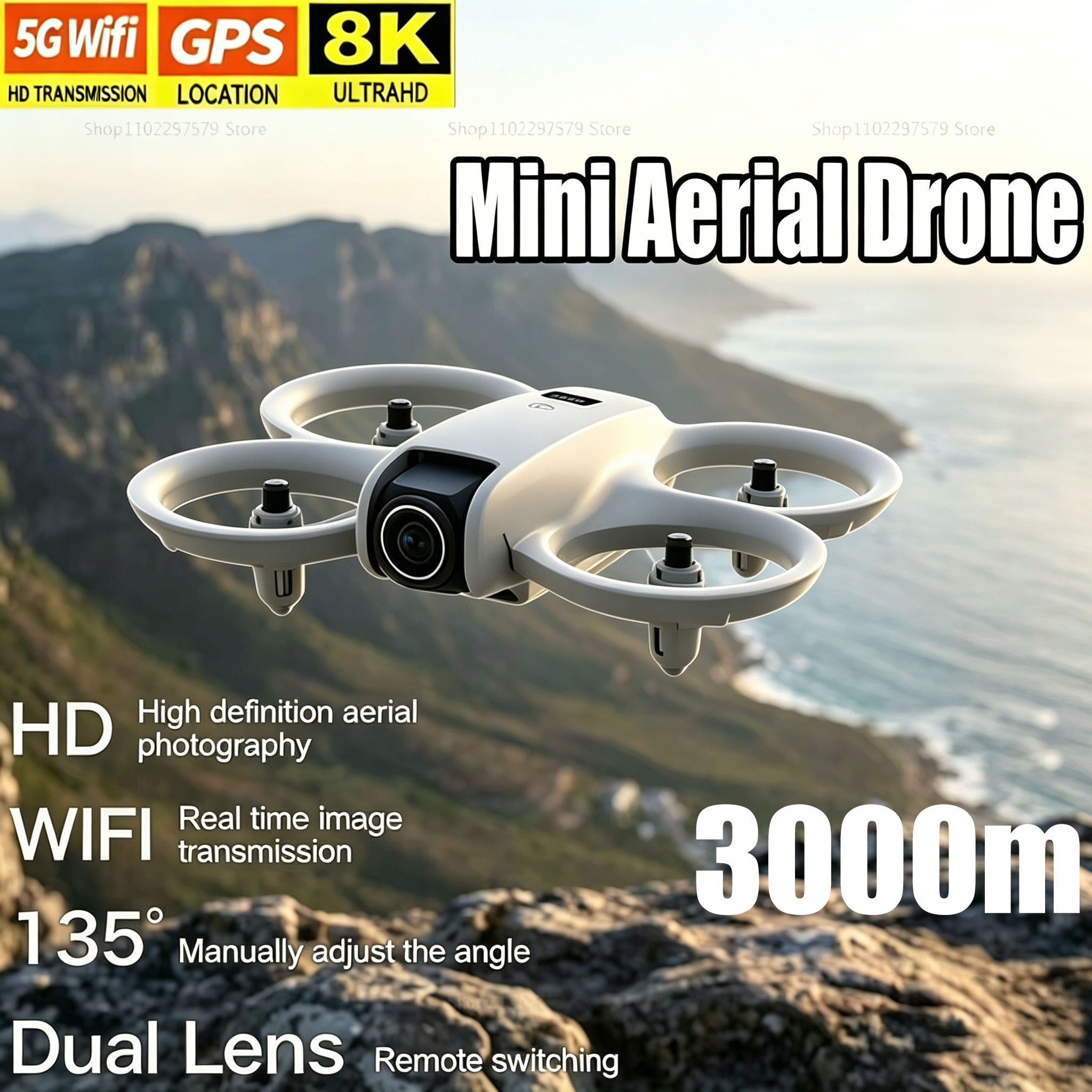 Mini Drone with 8K HD Camera F - Diy Drone Electronics Kit recensione e prezzo