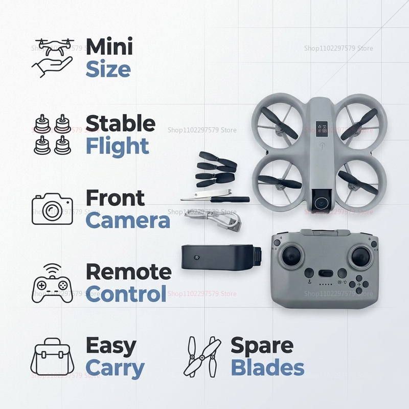 Mini Drone with 8K HD Camera F - Diy Drone Electronics Kit recensione e prezzo