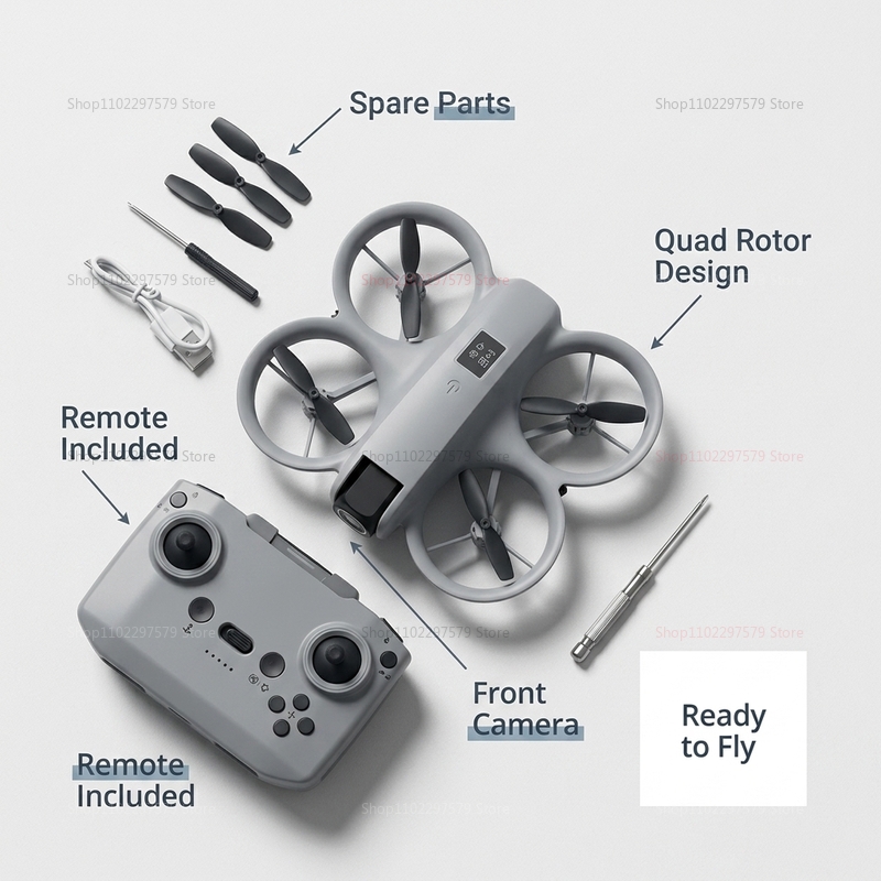 Mini Drone with 8K HD Camera F - Diy Drone Electronics Kit recensione e prezzo