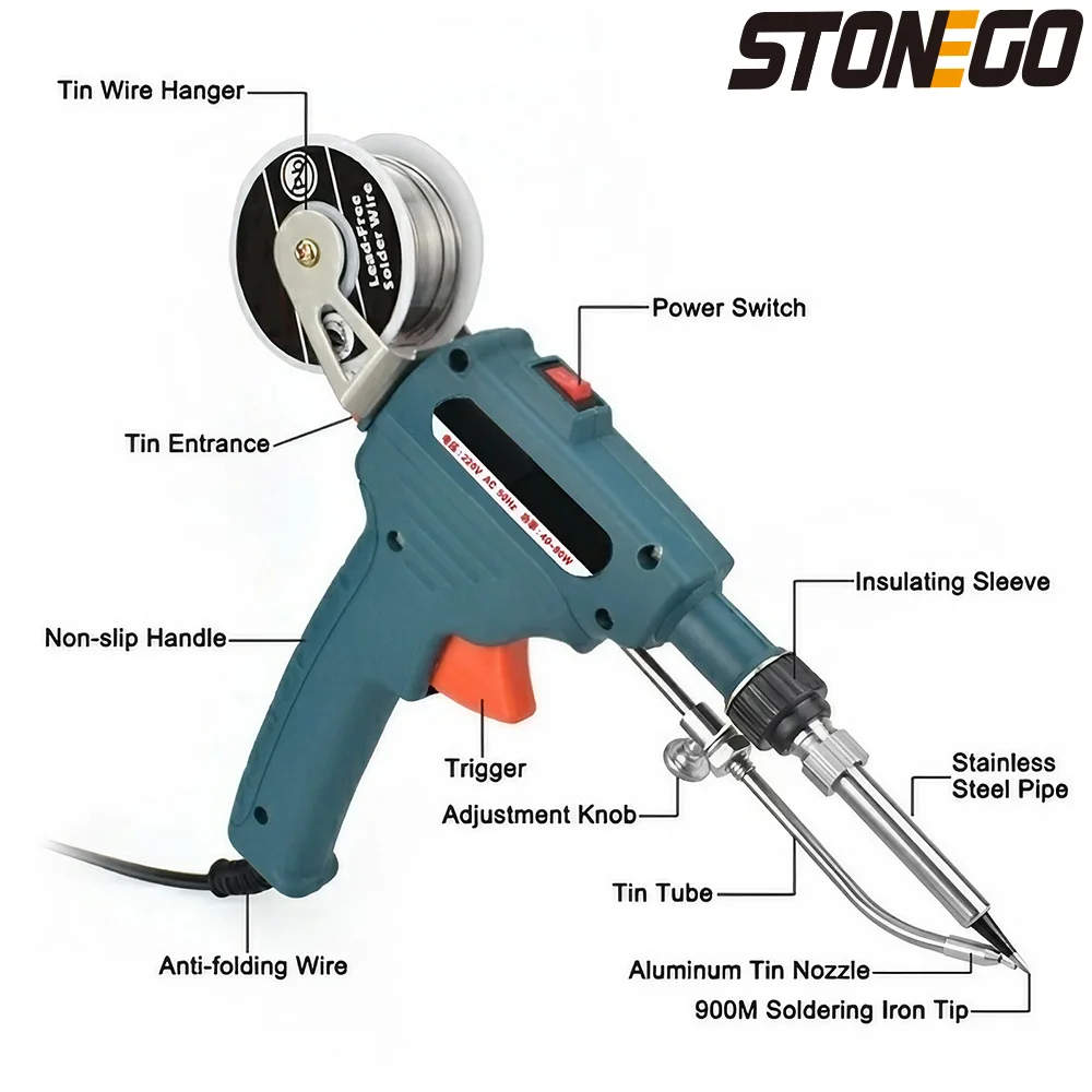 Electric Soldering Iron Gun Ki - Diy Electronics Workshop recensione e prezzo