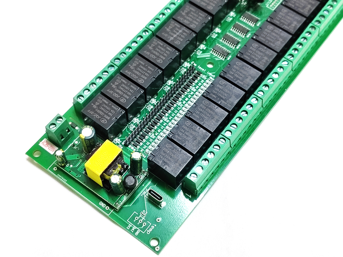 Relay Switch Module 24 Channel - Diy Electronics Button recensione e prezzo
