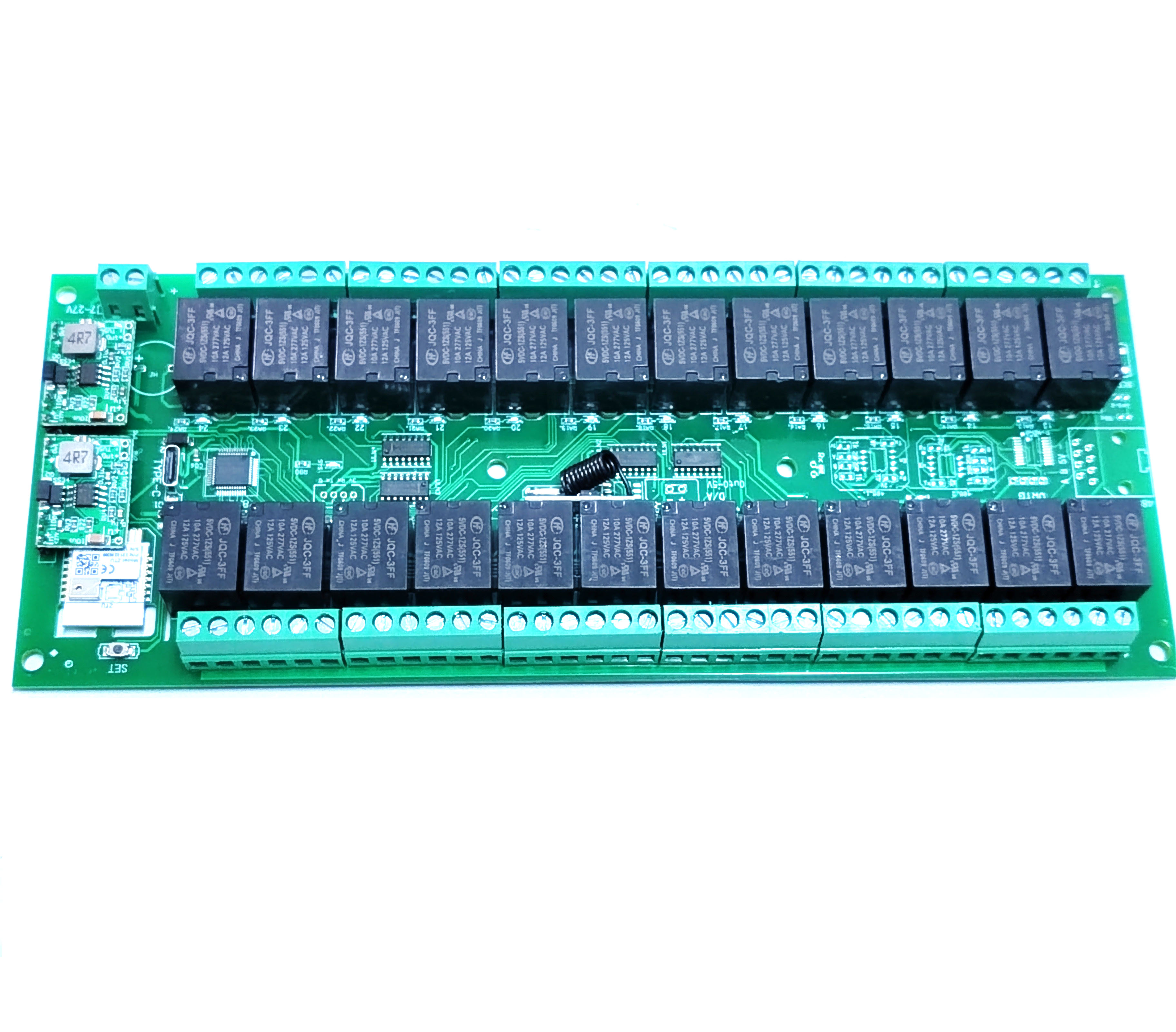 Relay Switch Module 24 Channel - Diy Electronics Button recensione e prezzo