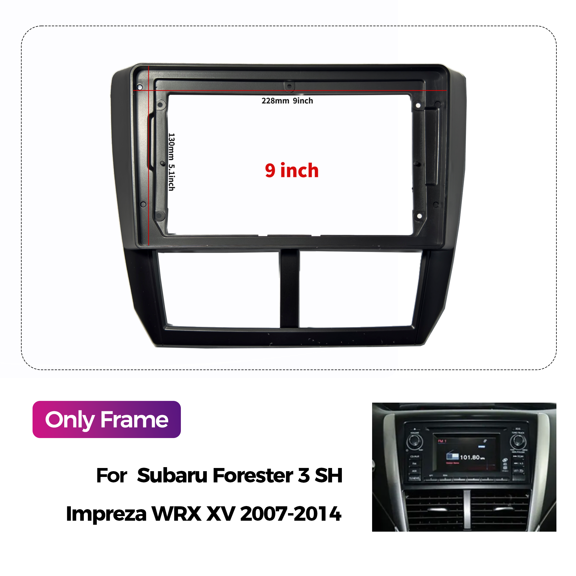 Car Android Radio Frame For Su - Diy Electronics Radio recensione e prezzo