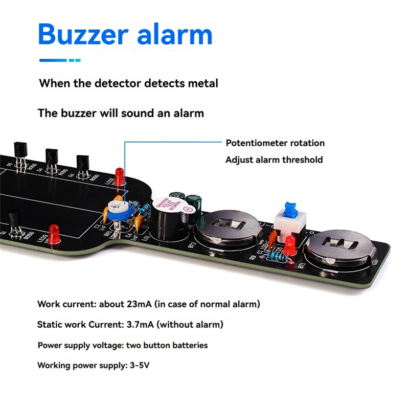 SQPP-DIY Metal Detector Electr - Learn Diy Electronics recensione e prezzo