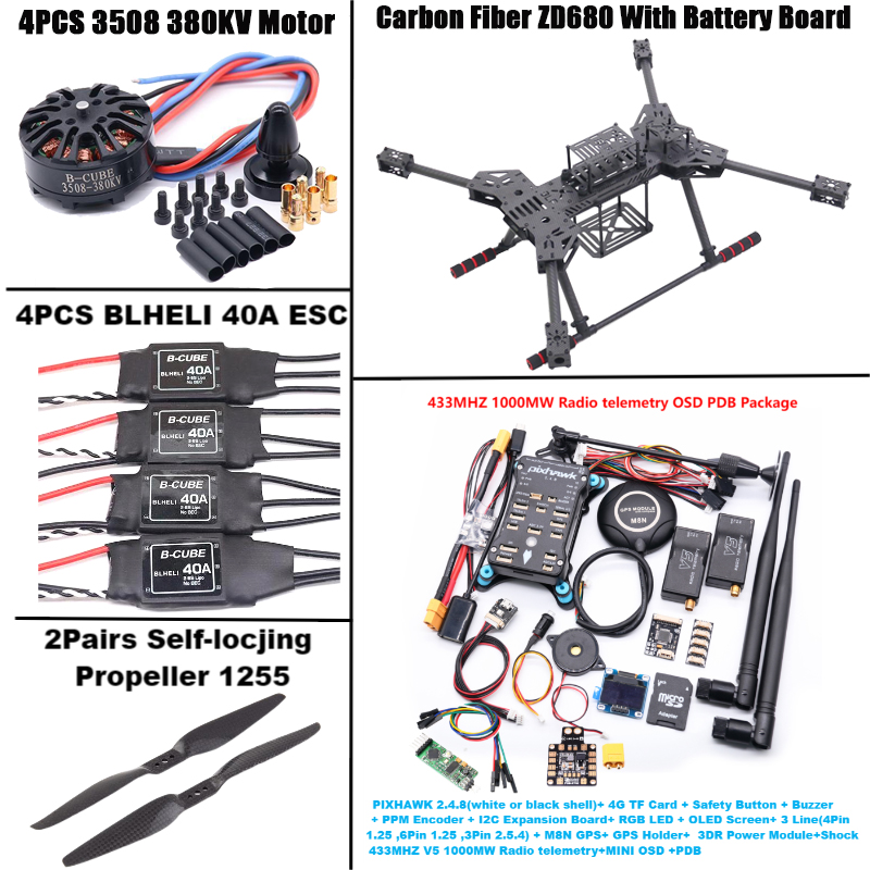 NEW ZD680 PIXHAWK2.4.8 M8N Ful - Diy Drone Electronics Kit recensione e prezzo