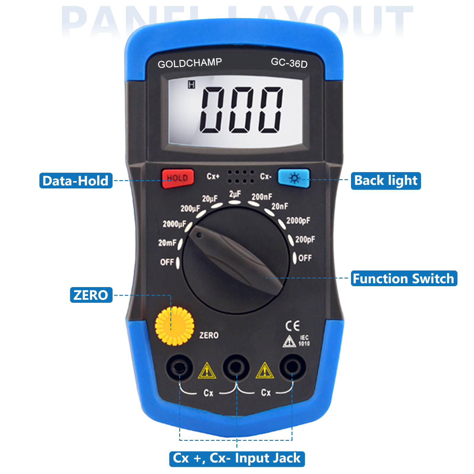 Digital Capacitance Meter 0.1p - Diy Electronics Tools recensione e prezzo