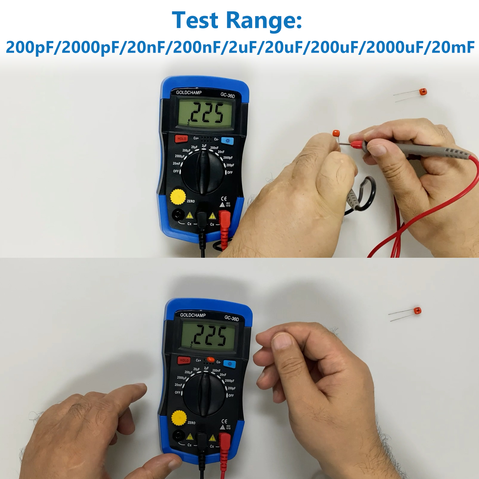 Digital Capacitance Meter 0.1p - Diy Electronics Tools recensione e prezzo
