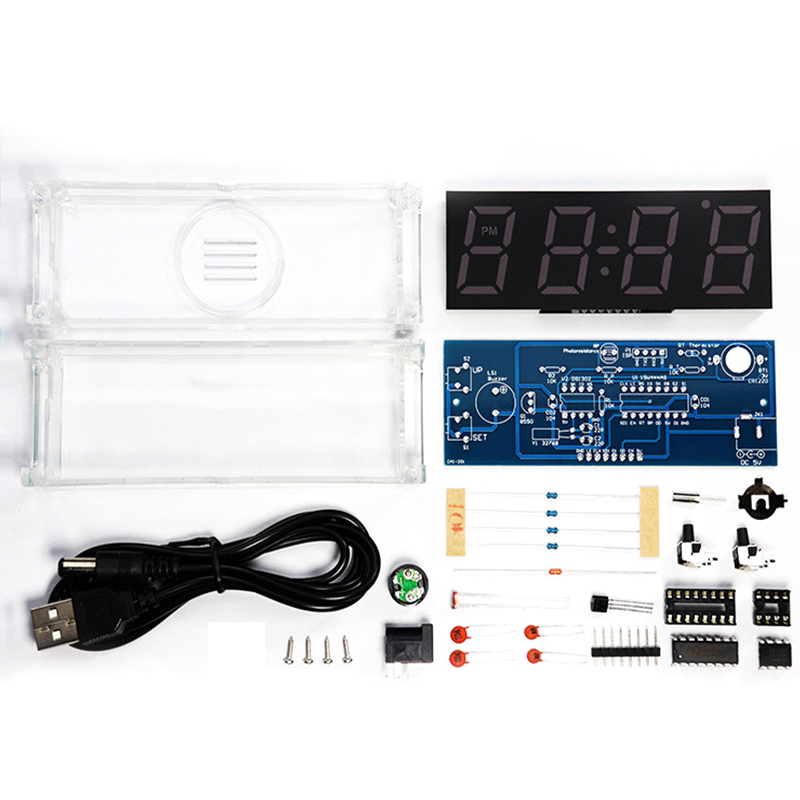 Digital Tube DIY Clock Kit Tem - Diy Electronics Tools recensione e prezzo