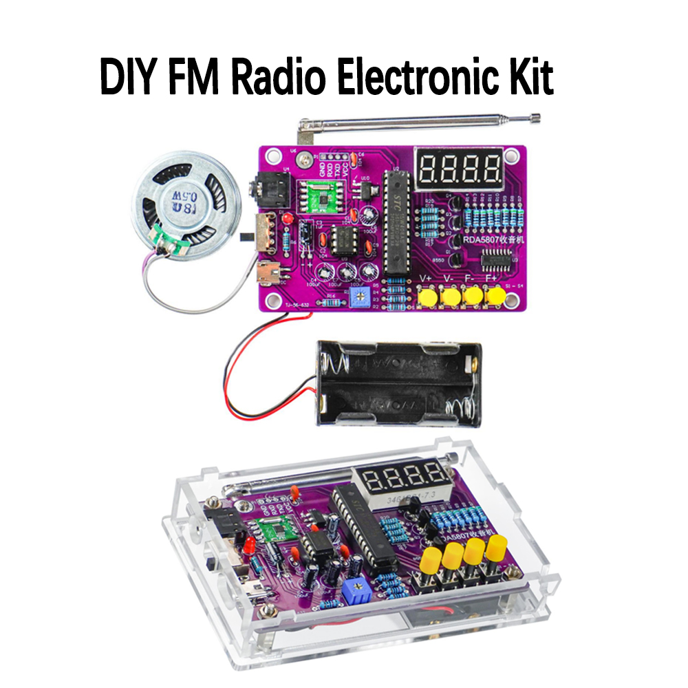 DIY FM Radio Electronic Kit 87 - Diy Electronics Radio recensione e prezzo