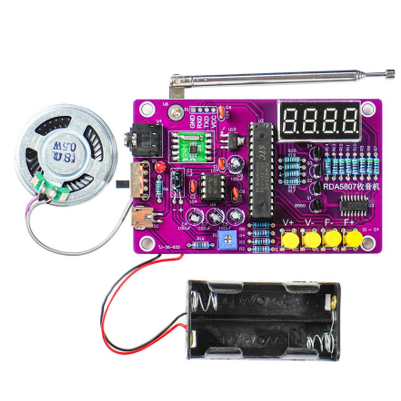 DIY FM Radio Electronic Kit 87 - Diy Electronics Radio recensione e prezzo