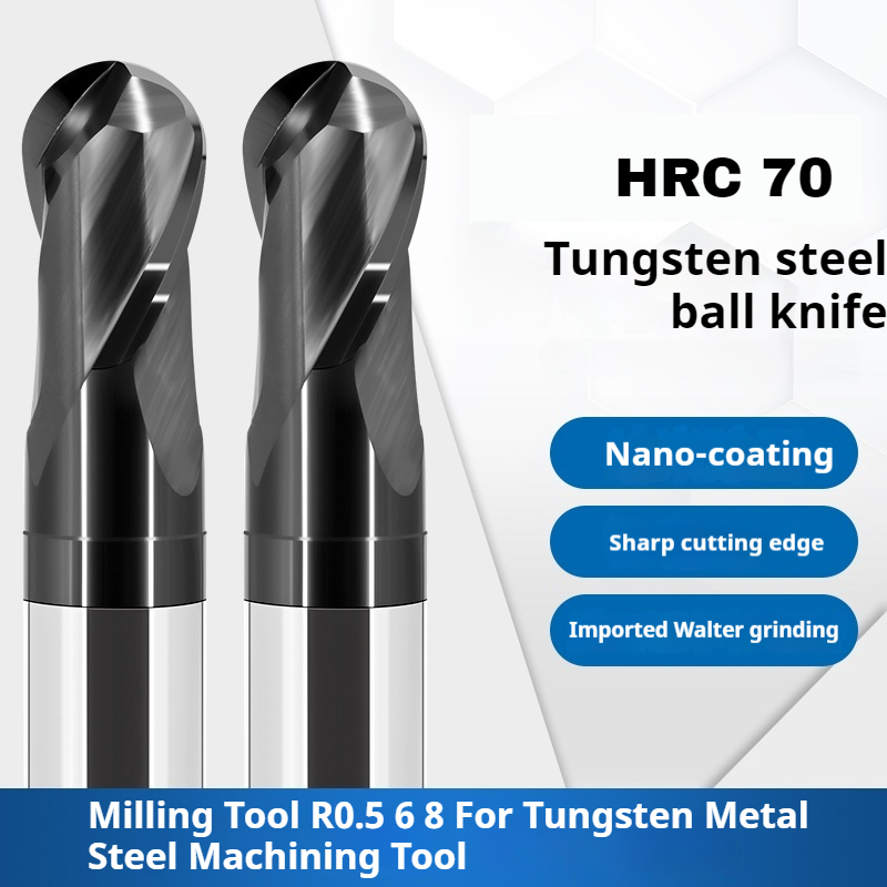 HRC66 HRC70 Ball End Mill Tung - Diy Cnc Router Electronics recensione e prezzo
