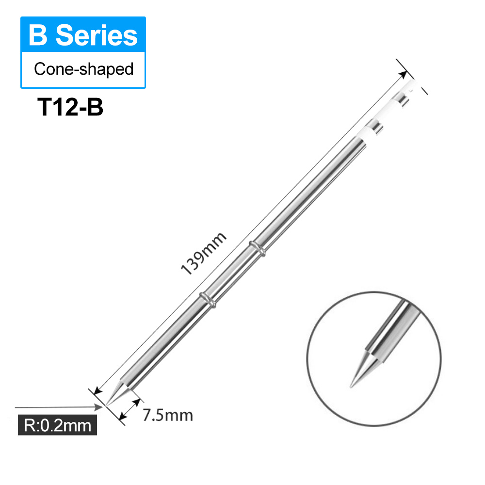 T12  Cone-Shaped Soldering Iro - Diy Electronics Tools recensione e prezzo
