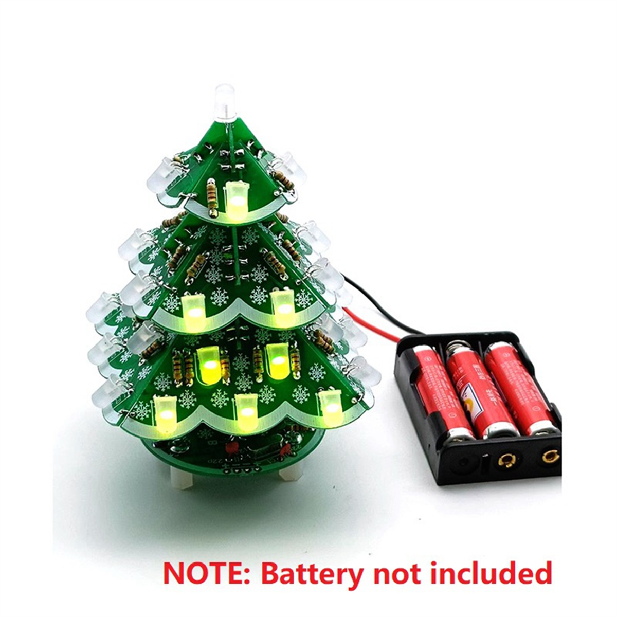 Newest! 3D Stereo Christmas Tr - Learn Diy Electronics recensione e prezzo