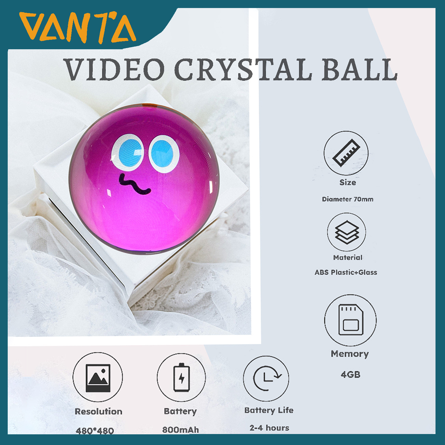 Magic 3D Crystal Ball Electron - Diy Electronics Videos recensione e prezzo