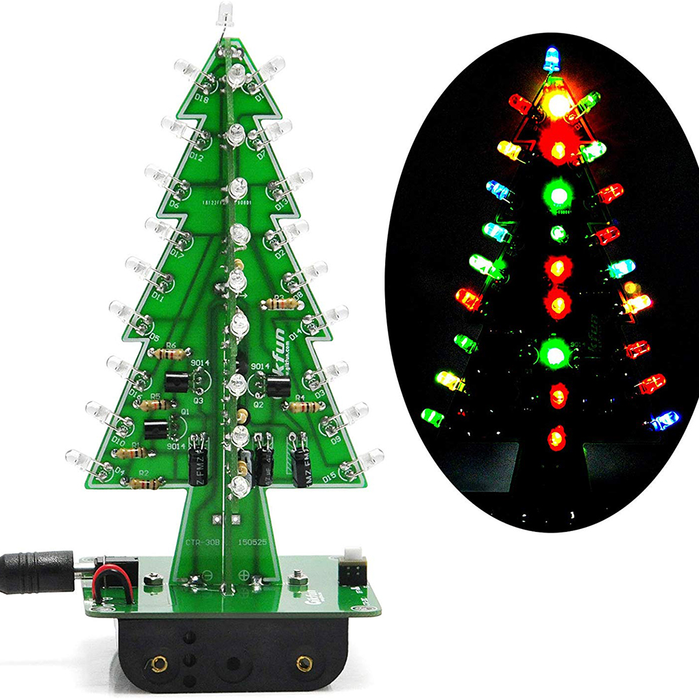 DIY Christmas Tree LED Flash K - Learn Diy Electronics recensione e prezzo