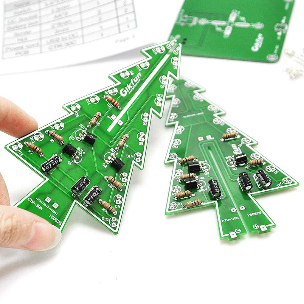 DIY Christmas Tree LED Flash K - Learn Diy Electronics recensione e prezzo