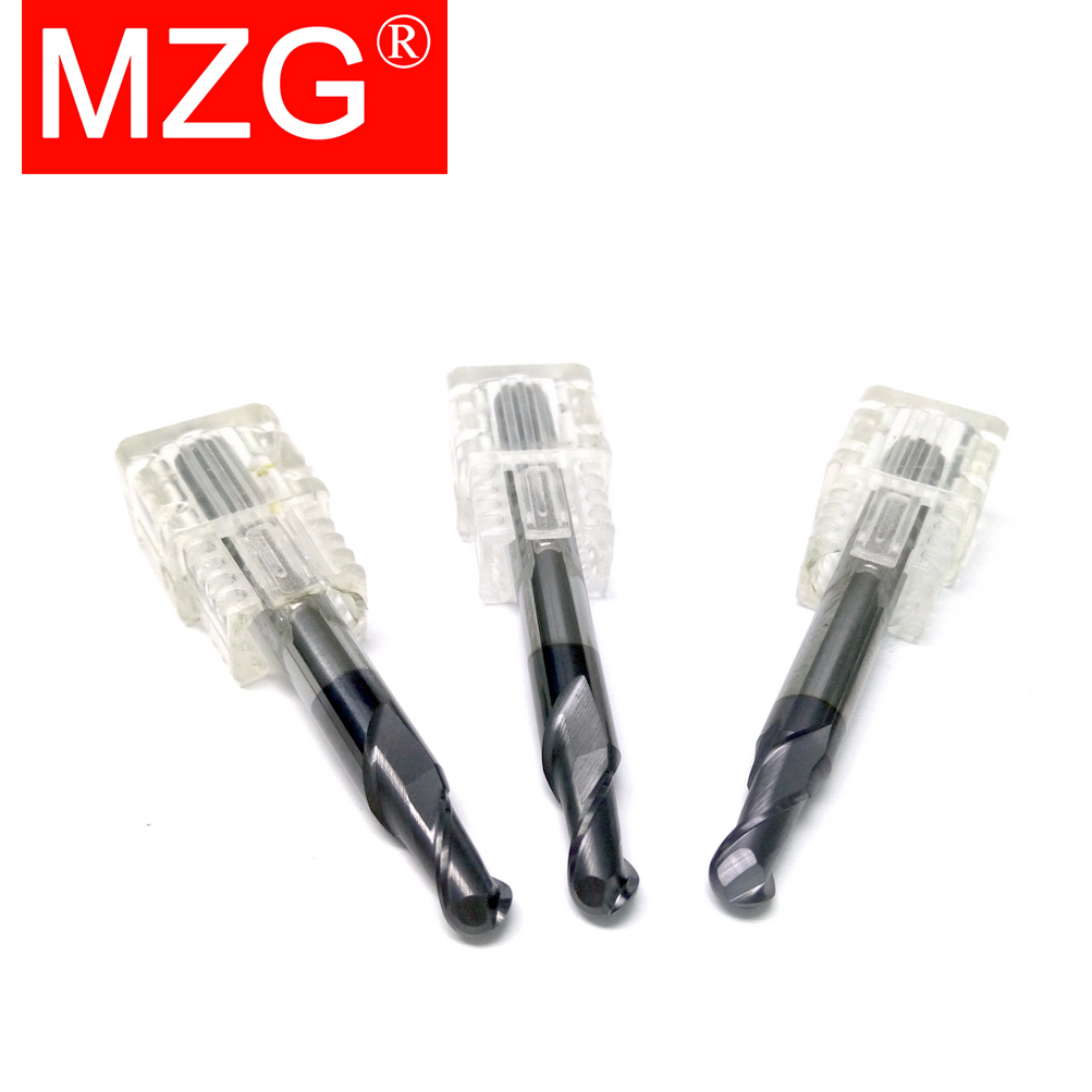 MZG 2 Flute HRC58 Ball End Mil - Diy Cnc Router Electronics recensione e prezzo
