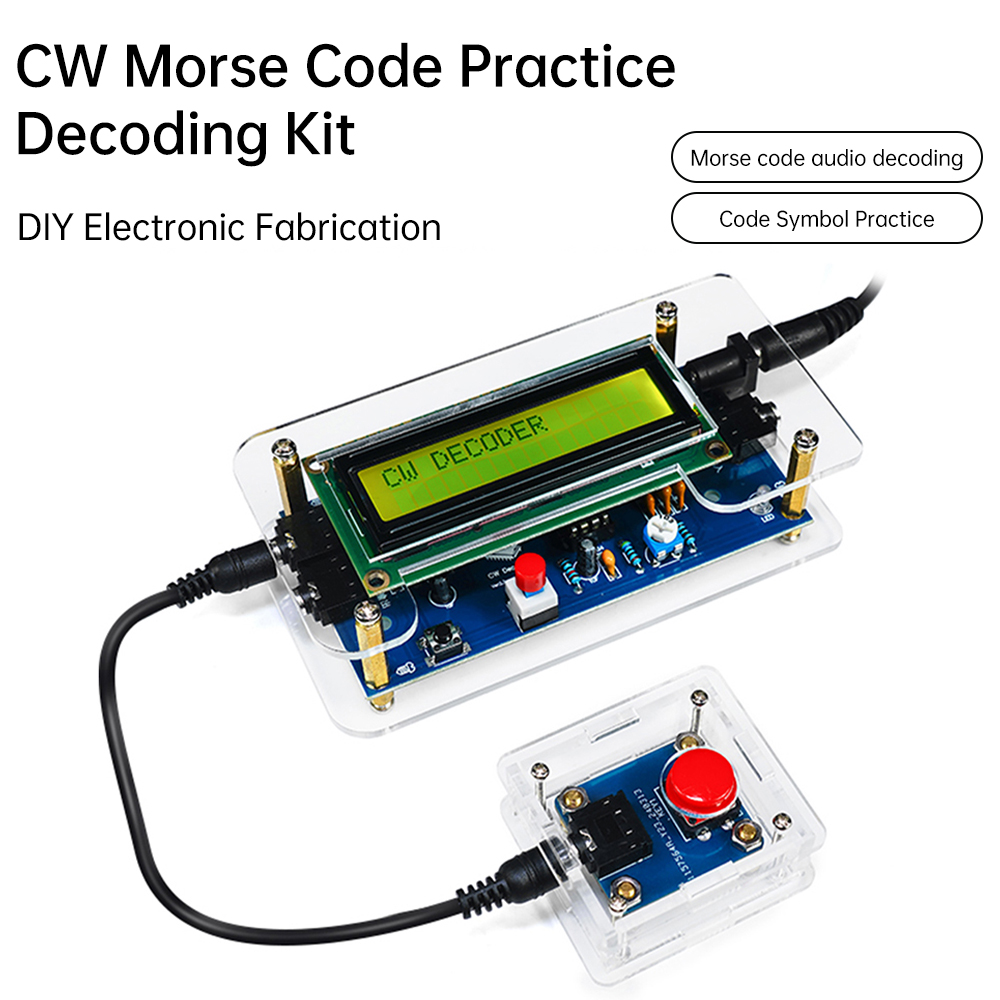 DC9V CW Morse Code Decoder Bul - Diy Electronics Workbench recensione e prezzo