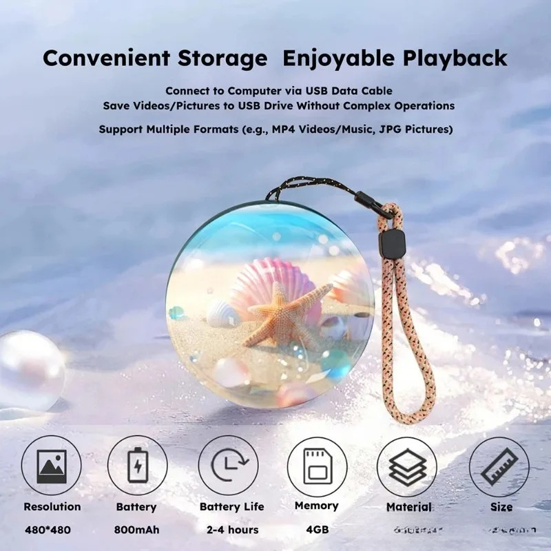 New 3D Vedio Ball Digital Vide - Diy Electronics Videos recensione e prezzo