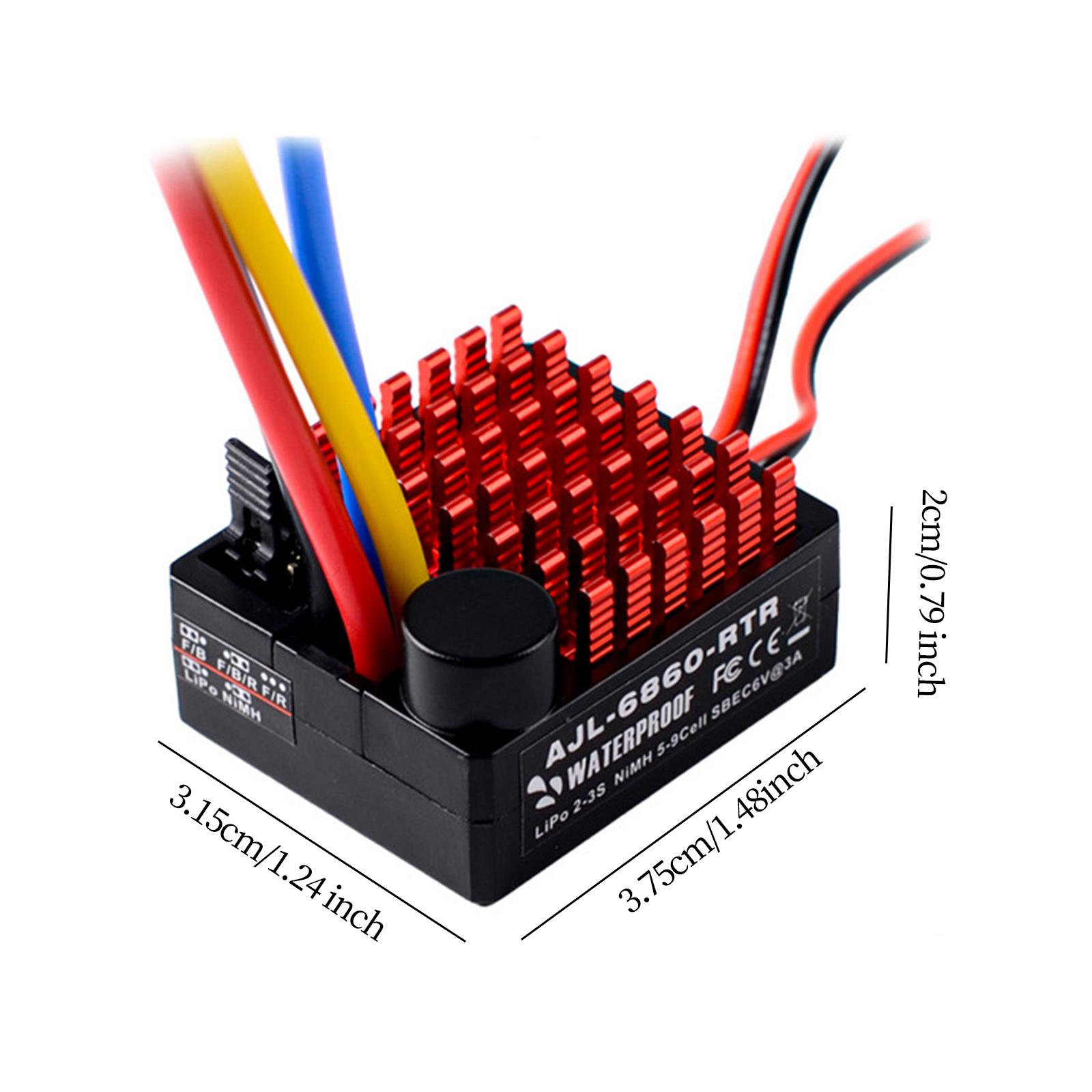 60A Brushed Electronic Speed C - Diy Boat Electronics recensione e prezzo